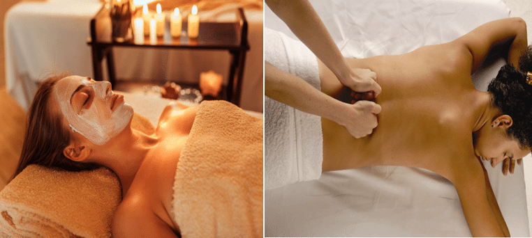 Mini Facial and Back Massage Pamper Package
