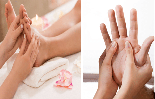 Hands and Feet Massage