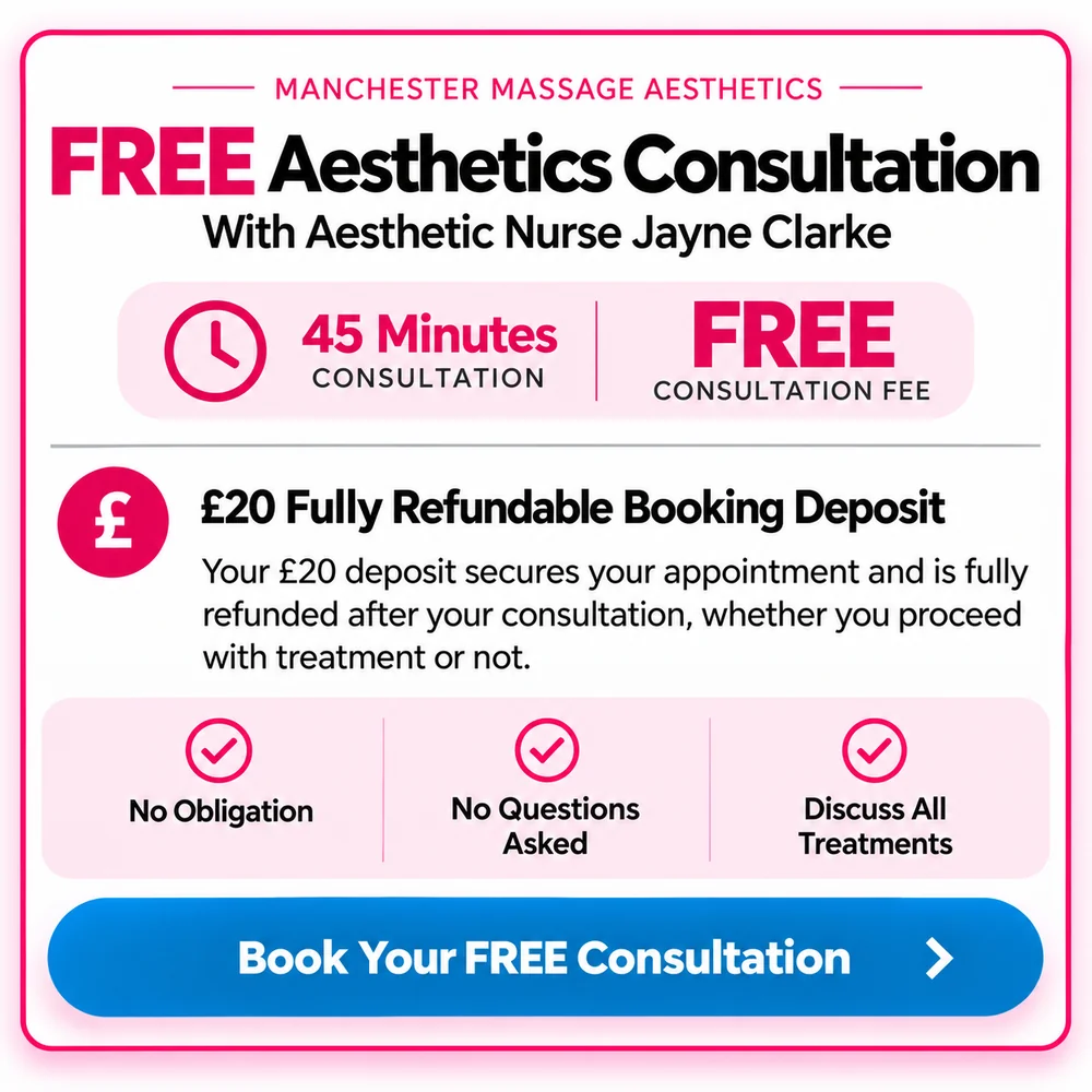 Book Your Free Aesthetics Consultation at Manchester Massage